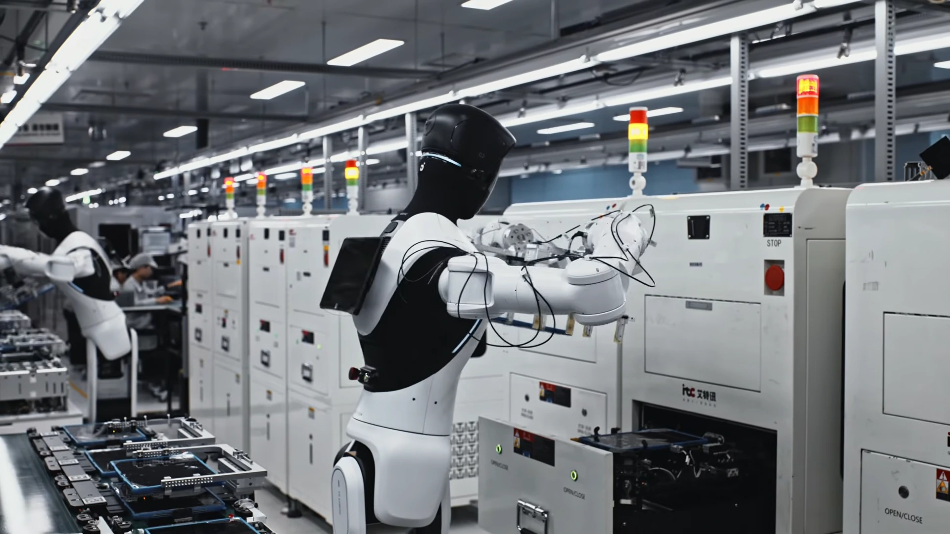 Shanghai humanoid factories