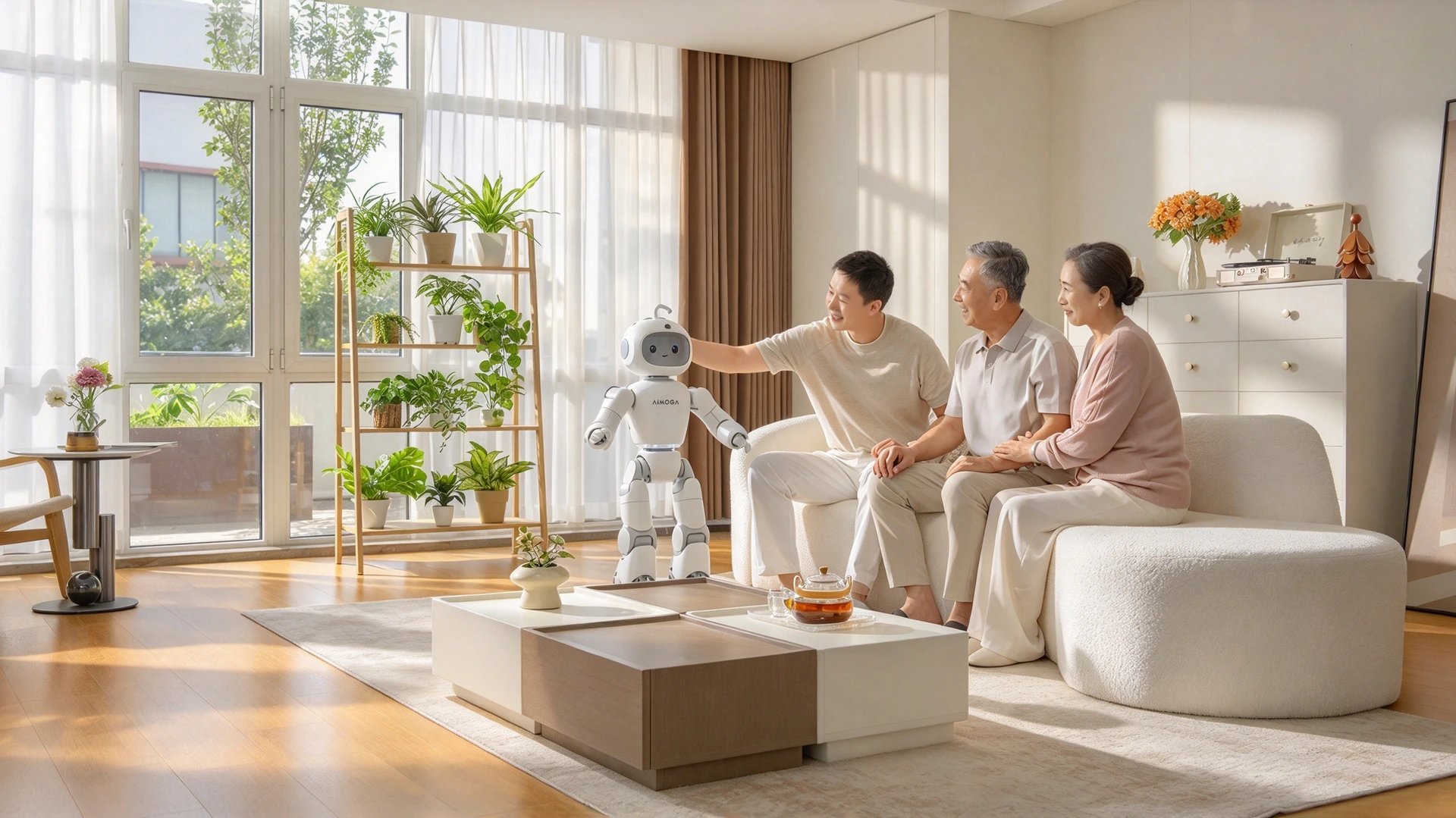 AiMOGA Heads Home With Mobo, Opening Robot Pre-Orders on October 21