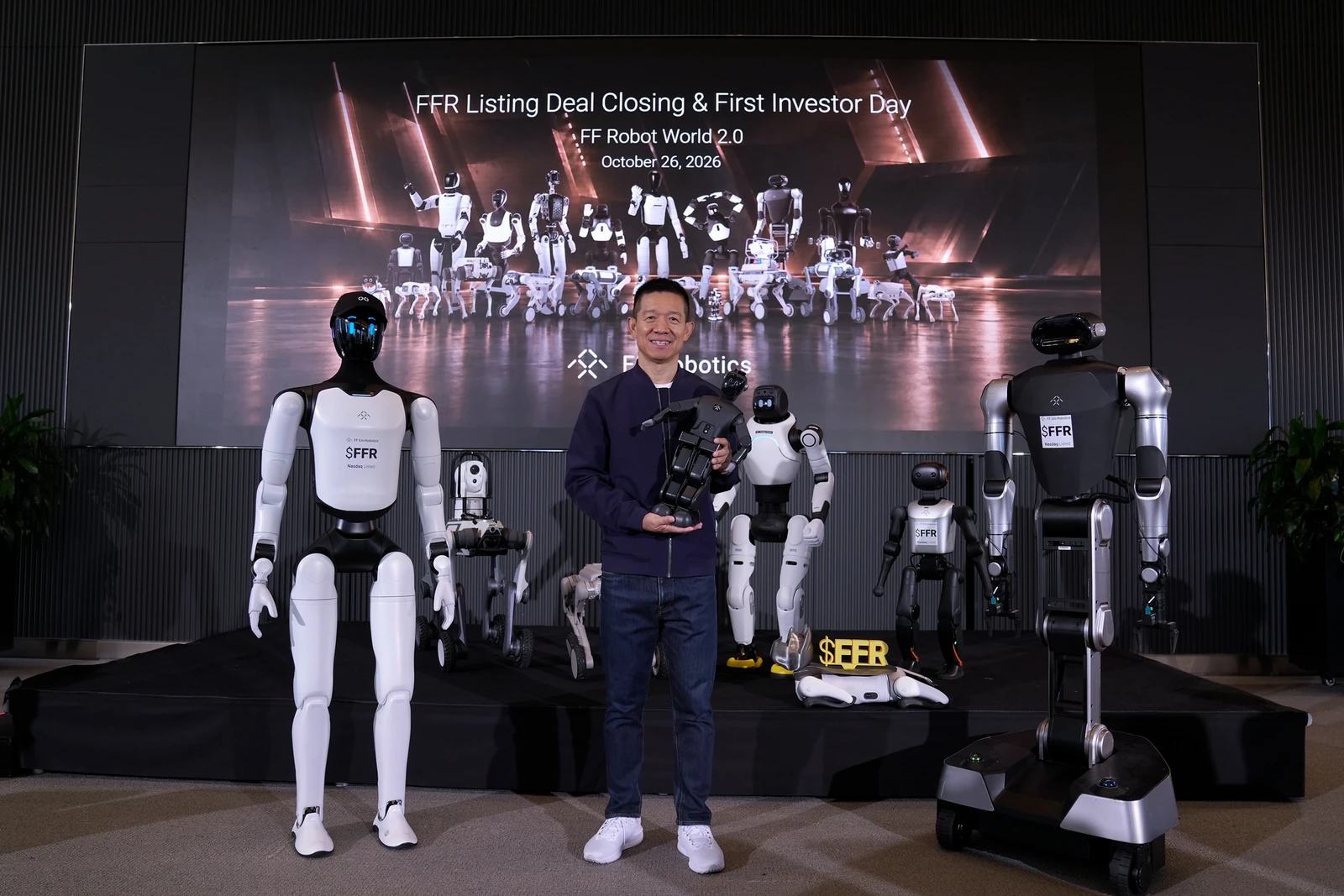 Faraday Future Completes Robotics Business Transfer to Nasdaq-Listed FFR