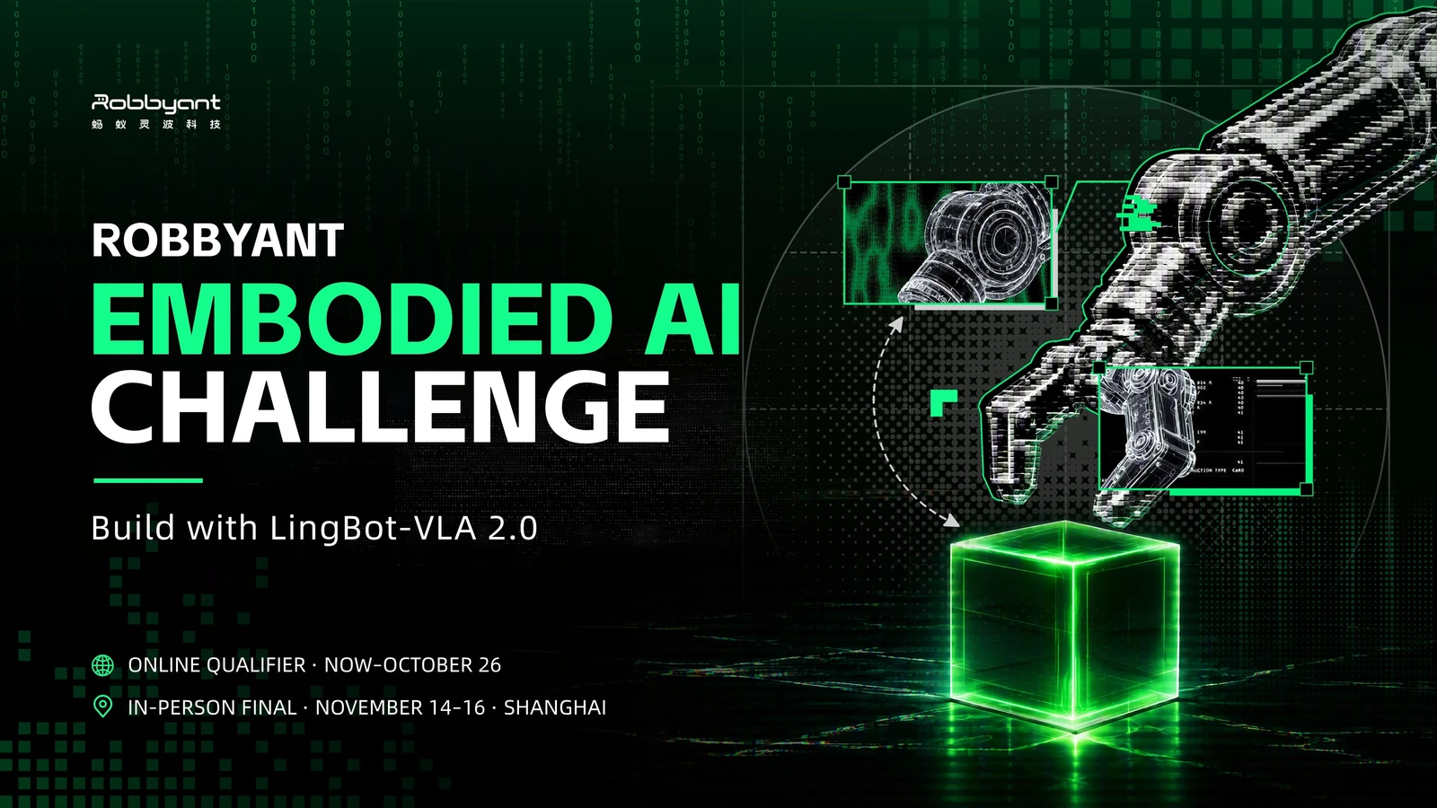 Robbyant’s Embodied AI Challenge Will Send 15 Teams to a Real-Robot Final in Shanghai