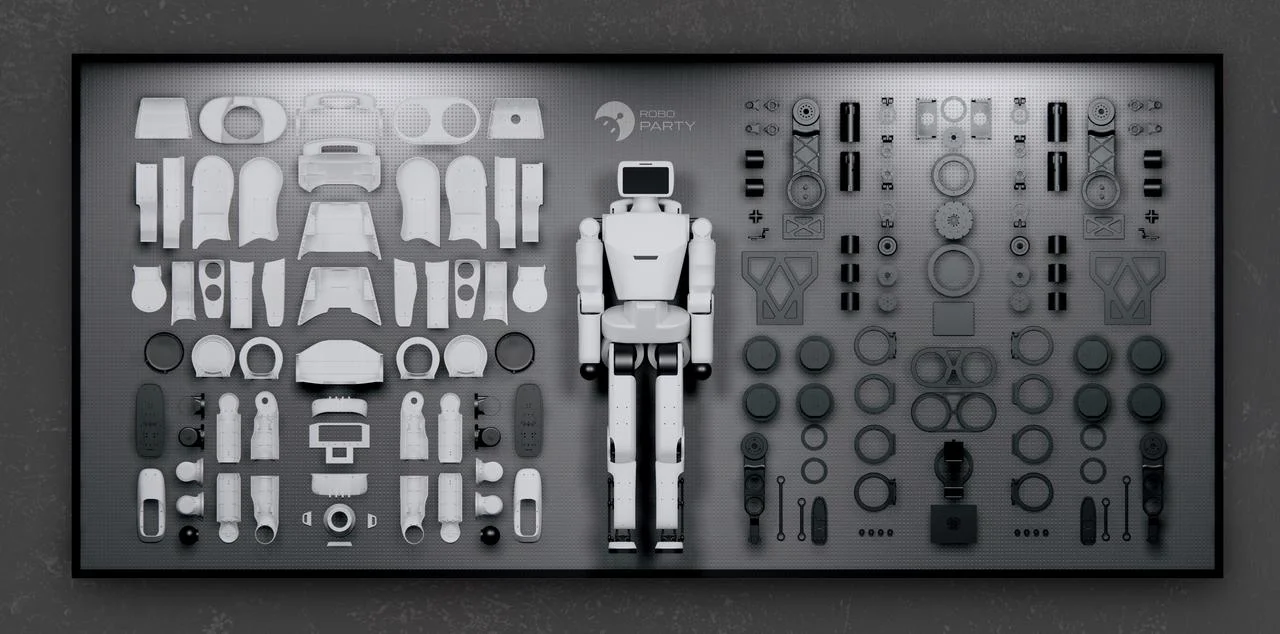 120 Days to a Run: RoboParty Open-Sources Its "ROBOTO ORIGIN" Humanoid Baseline
