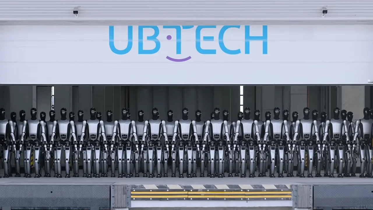 UBTECH Claims "World's First" Mass Delivery of Humanoids as "Robot Army" Deploys